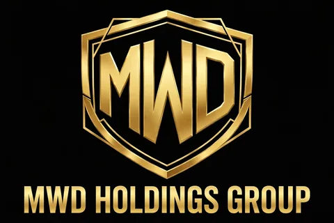 MWD Holdings Group gold shield logo